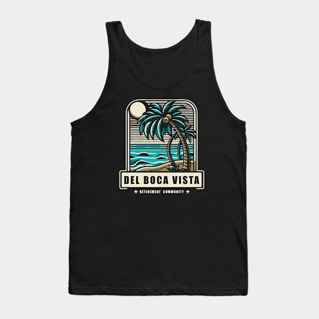 Del Boca Vista Retirement Community Tank Top by Trendsdk